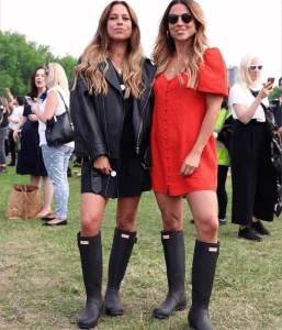 festival ready with hunter boots